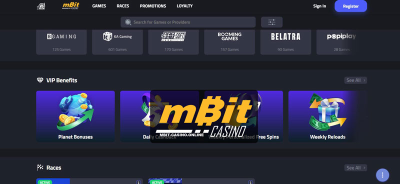 Registration Mbit Casino